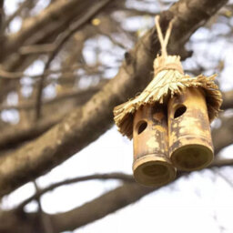 Marco Paul Bamboo Tiki Bird House - thumbnail 6