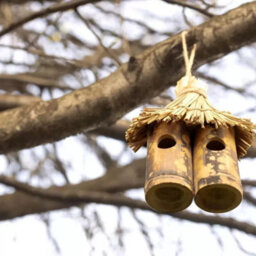 Marco Paul Bamboo Tiki Bird House - thumbnail 5