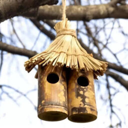 Marco Paul Bamboo Tiki Bird House