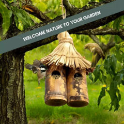Marco Paul Bamboo Tiki Bird House - thumbnail 8