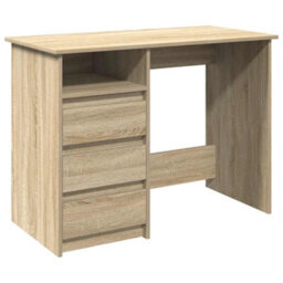 Berkfield Desk Sonoma Oak 102X50X75 Cm Engineered Wood - thumbnail 2