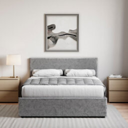 Lassic Vida Designs Veronica Silver Velvet Ukfr 5Ft King Size Ottoman Bed Frame, 200 X 150Cm - thumbnail 4