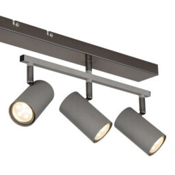 Luminosa Lighting Luminosa Robby Ceiling Spotlight Bar Gunmetal 5X Gu10 - thumbnail 5