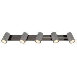 Luminosa Lighting Luminosa Robby Ceiling Spotlight Bar Gunmetal 5X Gu10 - thumbnail 4