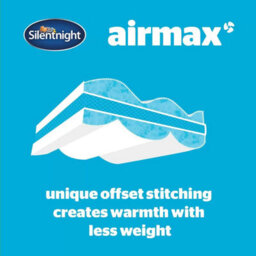 Silentnight Airmax 10.5 Tog Duvet & Pillow Pair Bundle In 3 Sizes - thumbnail 5