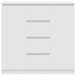 Vidaxl Sideboard With Drawers White 100.5X35X98.5 Cm Engineered Wood - thumbnail 6