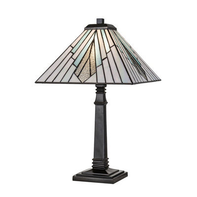Luminosa Lighting Elstead Alderley 1 Light Large Table Lamp Vintage Bronze - image 1