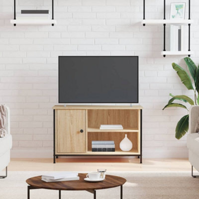Walplus Tv Cabinet Sonoma Oak 80X40X50 Cm Engineered Wood - image 1