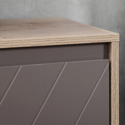 Homcom 60X60Cm Under-Sink Storage Cabinet W/ Adjustable Shelf 2 Doors Cabinet - thumbnail 8