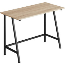 Tectake Desk Newton - Computer, Laptop, Writing Table 50 Cm - Industrial Wood Light, Oak Sonoma