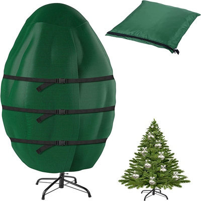 Storage Bag For Standing Christmas Tree (Stand Not Included) - Green 89 Cm X 190 Home Decor Small Decorations, - image 1
