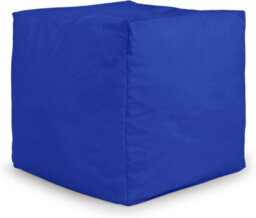 istyle mode Royal Blue Outdoor Bean Bag Footstool Pouffe Water-Resistant 40X40Cm