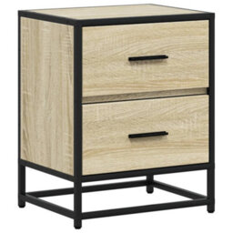 Berkfield Bedside Cabinet Sonoma Oak 40X31X50 Cm Engineered Wood - thumbnail 2