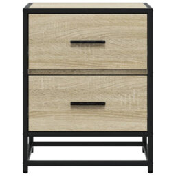 Berkfield Bedside Cabinet Sonoma Oak 40X31X50 Cm Engineered Wood - thumbnail 5
