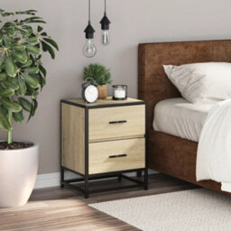 Berkfield Bedside Cabinet Sonoma Oak 40X31X50 Cm Engineered Wood - thumbnail 3