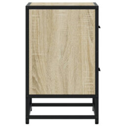 Berkfield Bedside Cabinet Sonoma Oak 40X31X50 Cm Engineered Wood - thumbnail 6