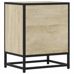Berkfield Bedside Cabinet Sonoma Oak 40X31X50 Cm Engineered Wood - thumbnail 7