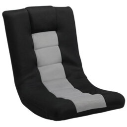 Homcom Folding Floor Chair, Floor Sofa With Adjustable Backrest, Wide Seat - thumbnail 2