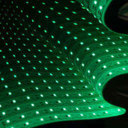 Samuel Alexander 95Cm Infinity Light Up Christmas Tree Decoration With Green Leds On Metal Base - thumbnail 6