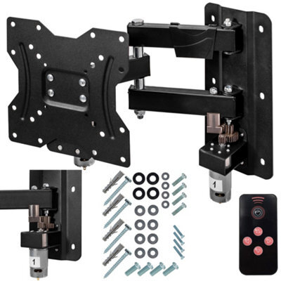 "Electric Tv Wall Mount Bracket 46""max Tutumi 123102 Black" - image 1
