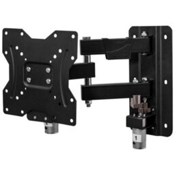 "Electric Tv Wall Mount Bracket 46""max Tutumi 123102 Black" - thumbnail 5