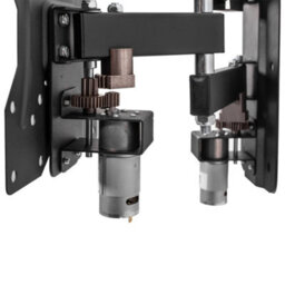 "Electric Tv Wall Mount Bracket 46""max Tutumi 123102 Black" - thumbnail 6