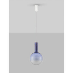 Luminosa Lighting Luminosa Nostos Globe Pendant Ceiling Light Blue, Gold, Matt White Triac Dimmable Led 6W 330Lm 3000K - thumbnail 3