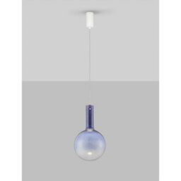 Luminosa Lighting Luminosa Nostos Globe Pendant Ceiling Light Blue, Gold, Matt White Triac Dimmable Led 6W 330Lm 3000K - thumbnail 4