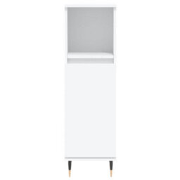 Berkfield 3 Piece Bathroom Cabinet Set White Engineered Wood - thumbnail 8
