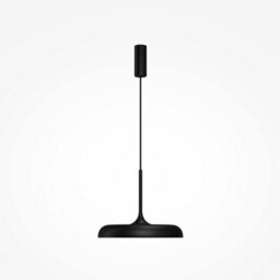 Luminosa Lighting Luminosa Gerhard Modern 40Cm Dome Pendant Ceiling Light Black 3000K 1200Lm - thumbnail 2