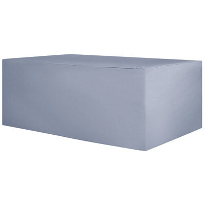 Beliani Rain Cover Chuva 255 Cm 180 Cm 70 Cm Grey - image 1
