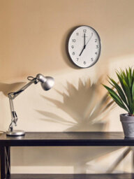 Orsina Effortlessly Positioning Of Silver Grey Desk Lamp, Modern And Timeless Design Modern Bedside Table Light - thumbnail 4