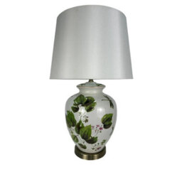 Minster Table Lamp And Shade - Ceramic - L35 X W28 X H51 Cm - thumbnail 2