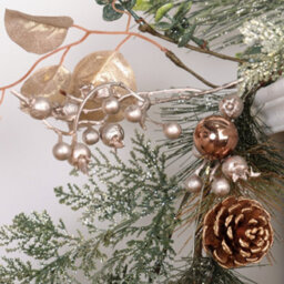 Dibor Golden Glow Pre-Lit Xmas Decoration Table Garland Decorative Christmas Garland 1.5M - thumbnail 3