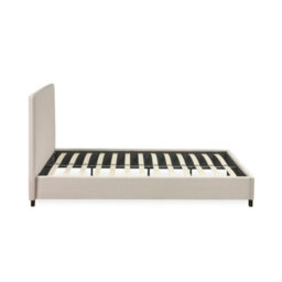 Oakham Hazel Oatmeal Linen Upholstered Bed Frame -  Double (135Cm) - thumbnail 4