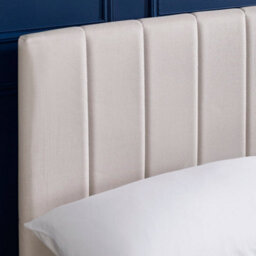 Oakham Hazel Oatmeal Linen Upholstered Bed Frame -  Double (135Cm) - thumbnail 7