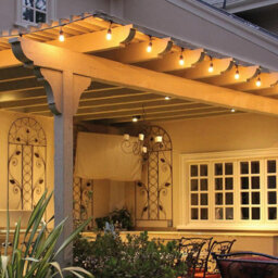 Xample Feit 48Ft 24 Led String Lights Outdoor Indoor Weatherproof Warm White Connectable Patio Garden Decorative Lighting Set - thumbnail 2