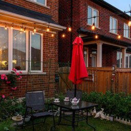 Xample Feit 48Ft 24 Led String Lights Outdoor Indoor Weatherproof Warm White Connectable Patio Garden Decorative Lighting Set - thumbnail 4