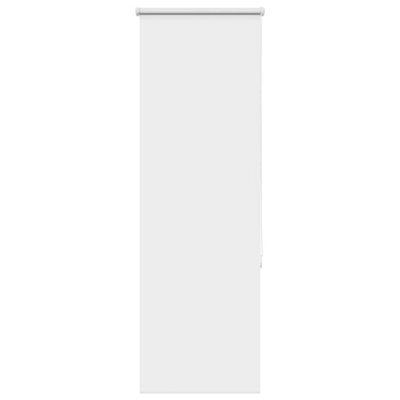 Berkfield Roller Blind Blackout White 55X150 Cm Fabric Width 50.7 Cm Polyester - image 1