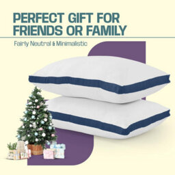 Nod Off Pillows 2 Pack Bed Pillow For Back Hotel Quality Pillows Bounce Back Pillow Bed Pillow For Back, Stomach Or Side Sleepers - thumbnail 6
