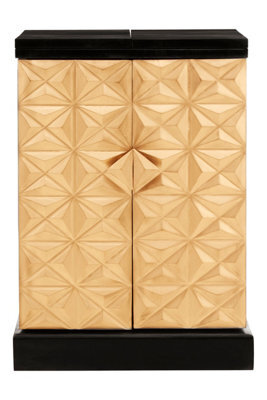 Orsina Elegant Design Bar Unit, Sustainable Crafted Unique Bar Unit, Exceptional Storage Drinks Display Cabinet - image 1