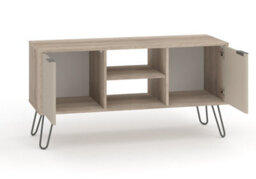 Core Products Augusta Driftwood 2 Door Wide Screen Tv Unit H57.0Cm X W114.5Cm X D39.5Cm - thumbnail 4