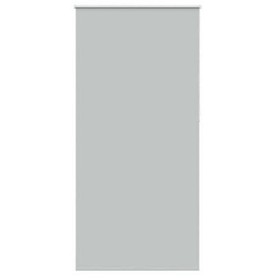 Berkfield Roller Blind Blackout Light Grey 115X230 Cm Fabric Width 110.7 Cm Polyester - image 1