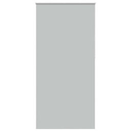 Berkfield Roller Blind Blackout Light Grey 115X230 Cm Fabric Width 110.7 Cm Polyester - thumbnail 1