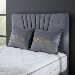 DS Living Elysian Silver King Four Drawer Divan Bed - thumbnail 3