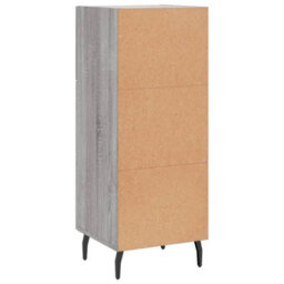 Berkfield Modern Sideboard Grey Sonoma 34.5X34X90 Cm Engineered Wood - thumbnail 8