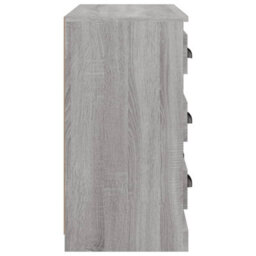 Berkfield Classic Sideboard Grey Sonoma 70X35.5X67.5 Cm Engineered Wood - thumbnail 7