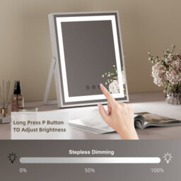 Fascinate Hollywood Vanity Mirror Dimmable 3-Colour Modern Strip Led 25X30Cm - thumbnail 3