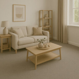 Furlong Flooring Trident Plains Luxury Twist Carpet (Pebble, 3M X 4M) - thumbnail 3