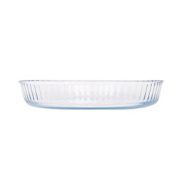Argon Tableware Round Glass Oven Dishes - 26 X 26Cm - 2X Optical Baking Casserole Lasagne Roasting Roaster Cooking Tray Bowl - thumbnail 7